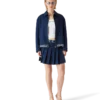 Navy Wool Suit Jacket