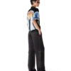 Nylon and Satin Mountain Camo Cargo Trousers