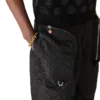 Nylon Jacquard Cargo Trousers