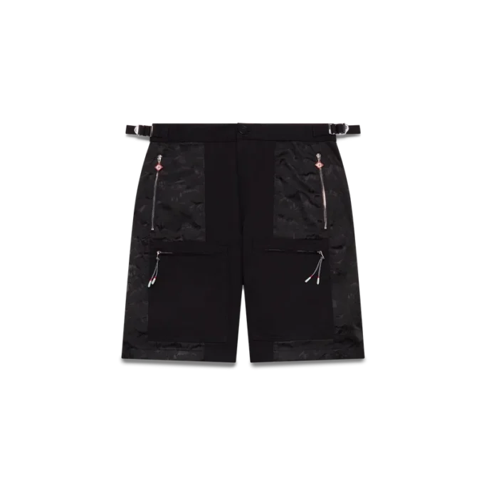 Nylon Mountain Camo Cargo Shorts