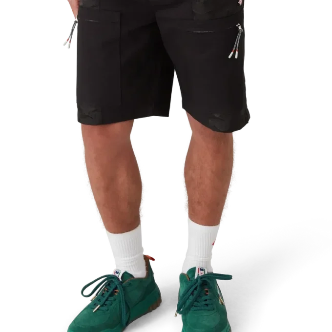 Nylon Mountain Camo Cargo Shorts