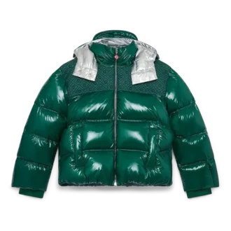 Nylon Puffer Down Jacket