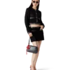 Open Weave Cropped Tailored Jacket Open Weave Cropped Tailored Jacket