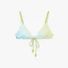 Optic Drop String Beaded Bikini Top Optic Drop String Beaded Bikini Top