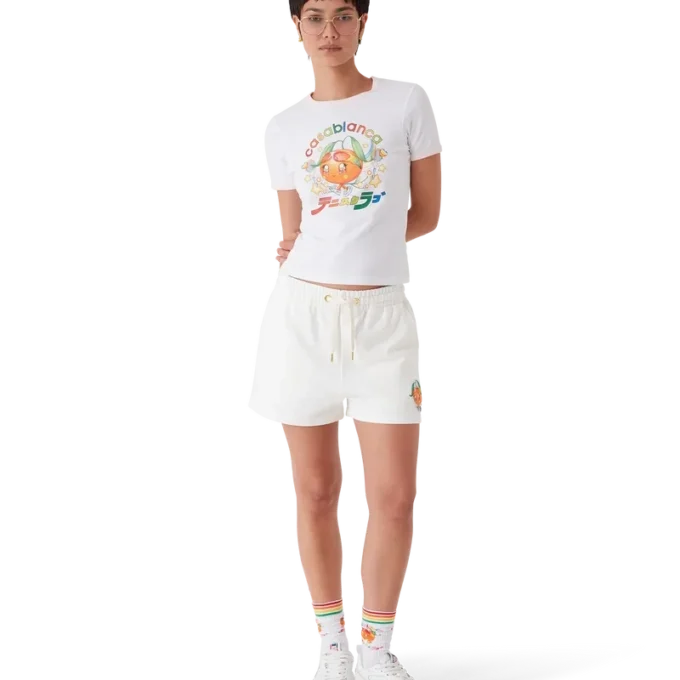 Orange Mascot Ringer Short Sleeve T-Shirt Orange Mascot Ringer Short Sleeve T-Shirt