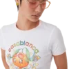 Orange Mascot Ringer Short Sleeve T-Shirt Orange Mascot Ringer Short Sleeve T-Shirt