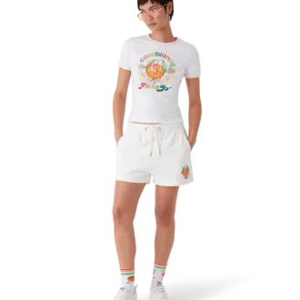 Orange Mascot Sweatshorts