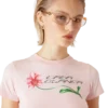 Orchid Logo Cropped Baby Tee