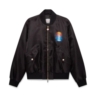 Organza Gradient Bomber Jacket Organza Gradient Bomber Jacket