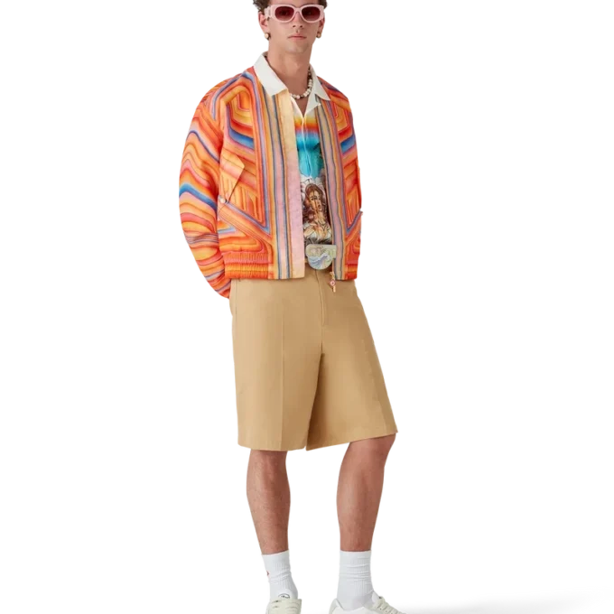 Organza Low Rider Bomber Jacket