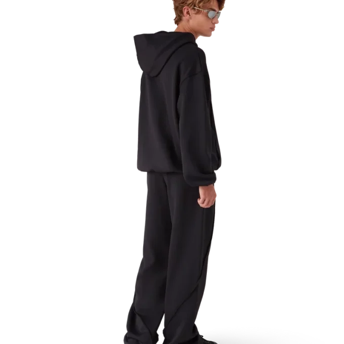 Oversized Panelled Hooded Sweatshirt Oversized Panelled Hooded Sweatshirt