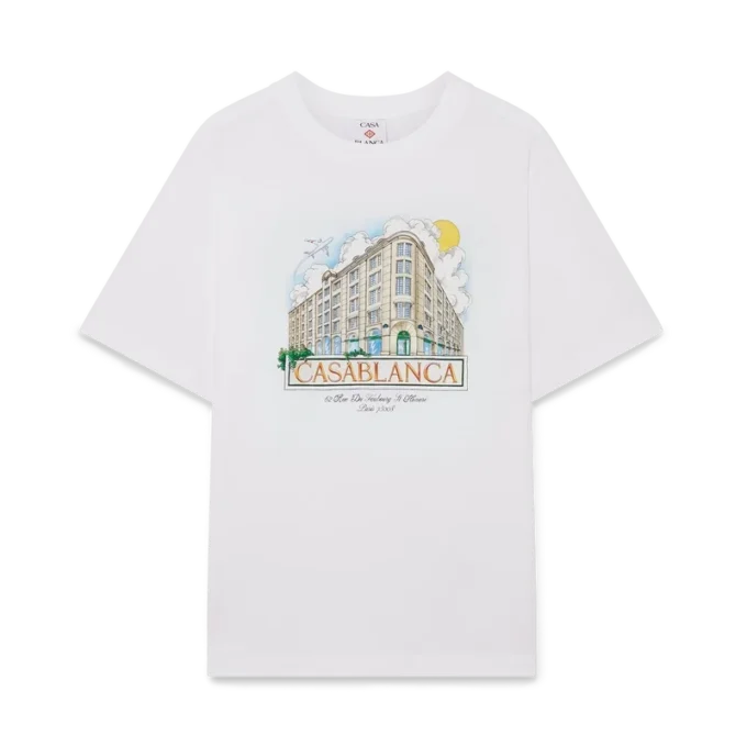 Paris Store Printed Short Sleeve T-Shirt Paris Store Printed Short Sleeve T-Shirt