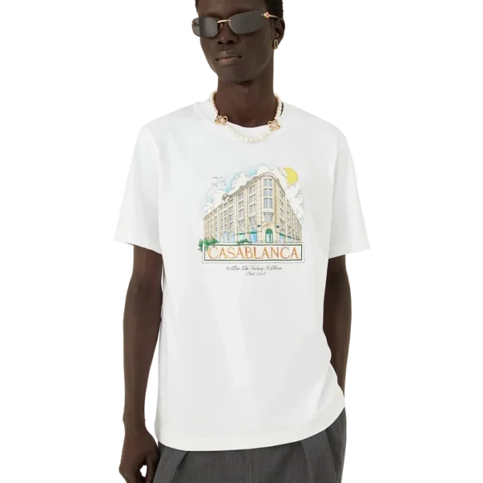 Paris Store Printed Short Sleeve T-Shirt Paris Store Printed Short Sleeve T-Shirt
