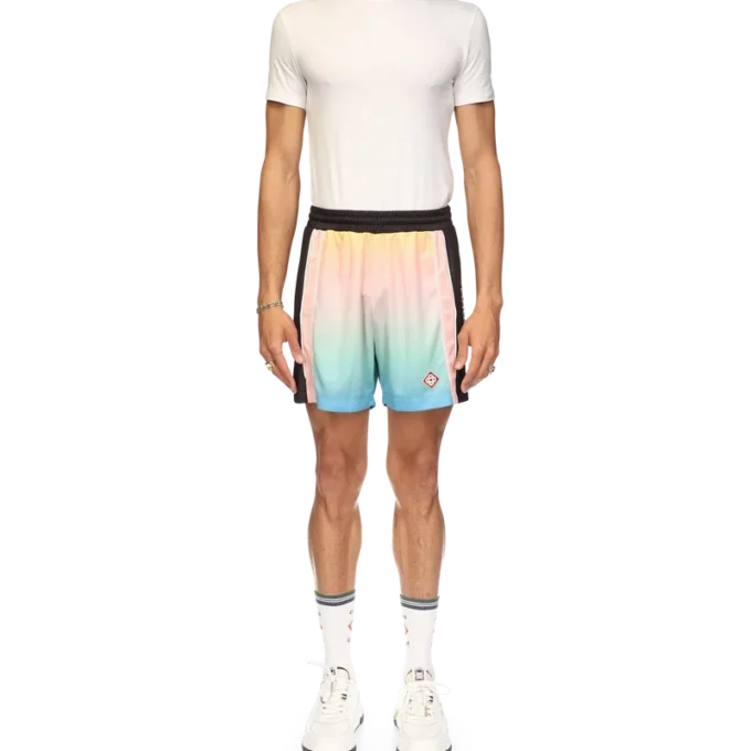 Pastel Gradient Football Shorts Pastel Gradient Football Shorts