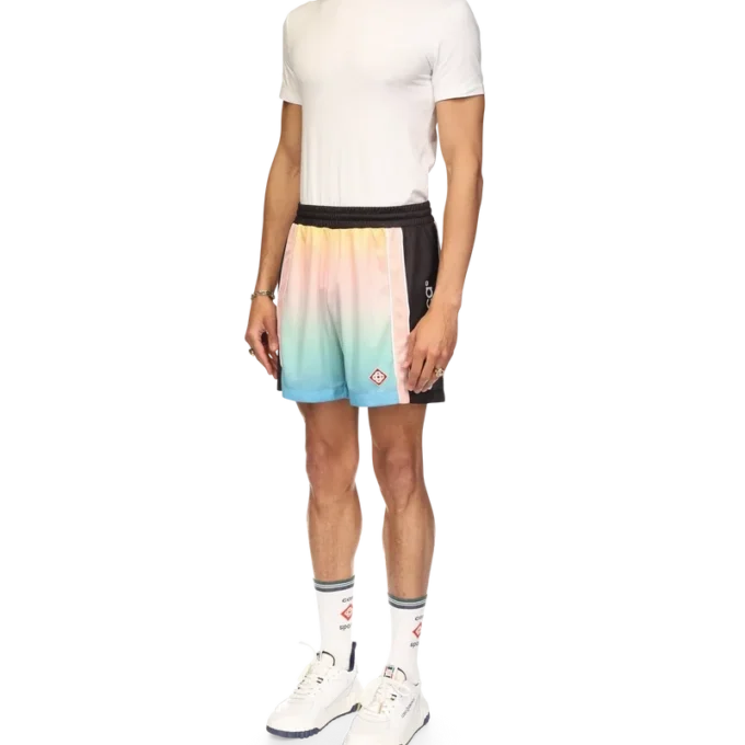 Pastel Gradient Football Shorts Pastel Gradient Football Shorts