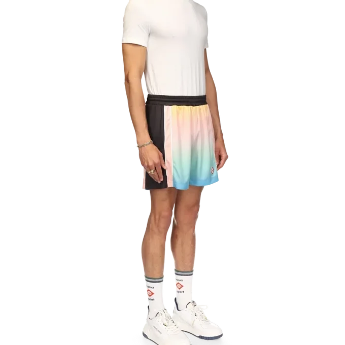 Pastel Gradient Football Shorts Pastel Gradient Football Shorts