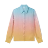 Ping Pong Gradient Silk Shirt