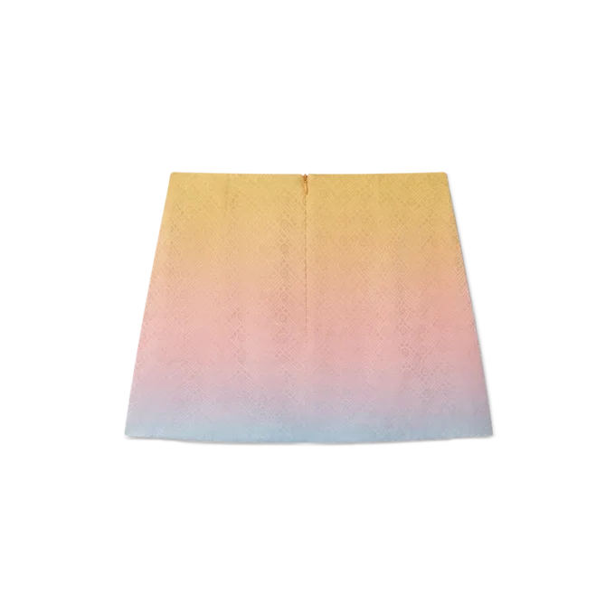 Ping Pong Gradient Silk Skirt Ping Pong Gradient Silk Skirt