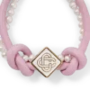 Pink Knotted Pearl Bracelet