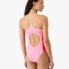 Pink Monogram Swimsuit