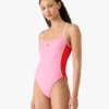 Pink Monogram Swimsuit