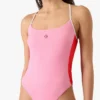 Pink Monogram Swimsuit