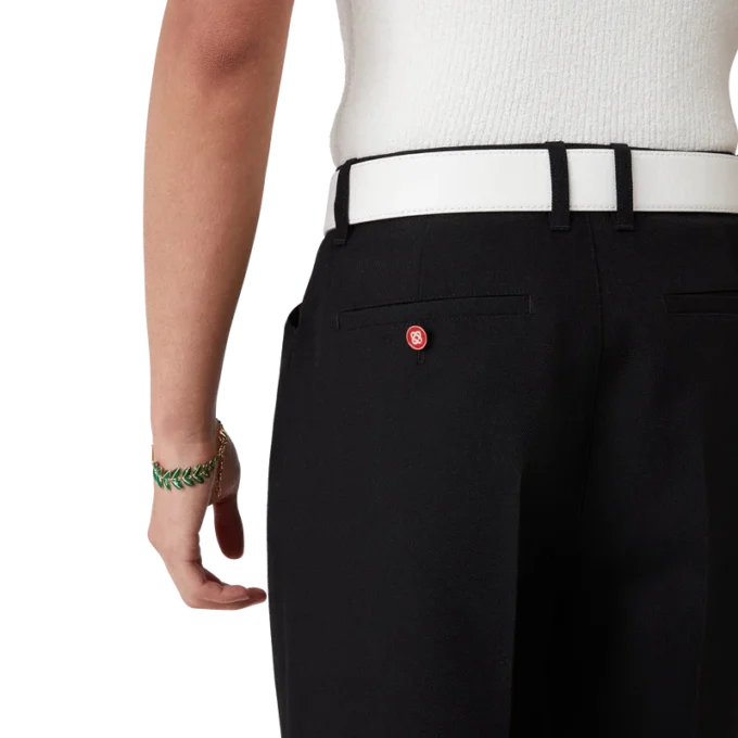 Pleated Chino Trousers Pleated Chino Trousers