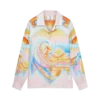 Psychedelic Nirvana Long Sleeve Silk Shirt Psychedelic Nirvana Long Sleeve Silk Shirt
