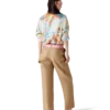 Psychedelic Nirvana Long Sleeve Silk Shirt Psychedelic Nirvana Long Sleeve Silk Shirt