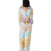 Psychedelic Nirvana Long Sleeve Silk Shirt Psychedelic Nirvana Long Sleeve Silk Shirt