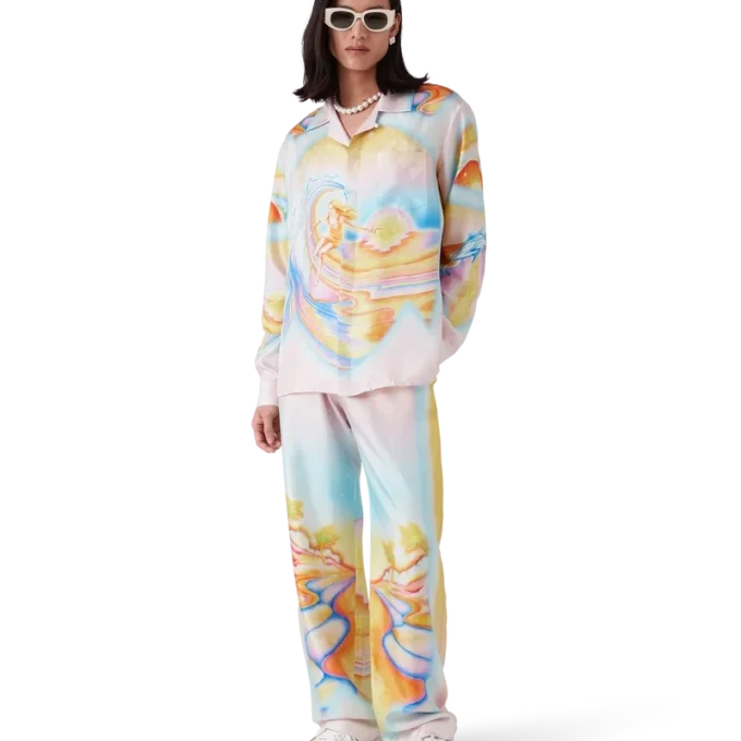 Psychedelic Nirvana Silk Trousers Psychedelic Nirvana Silk Trousers