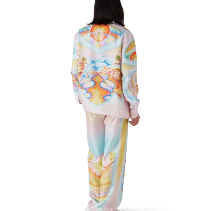 Psychedelic Nirvana Silk Trousers Psychedelic Nirvana Silk Trousers