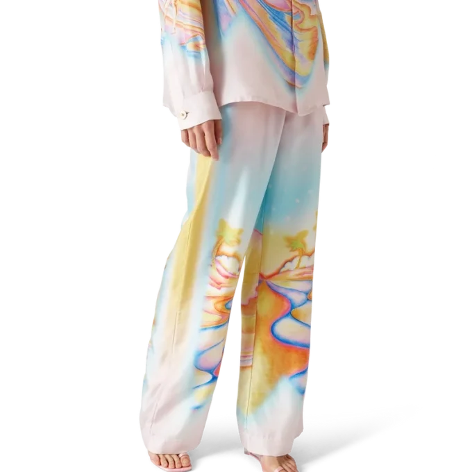 Psychedelic Nirvana Silk Trousers Psychedelic Nirvana Silk Trousers