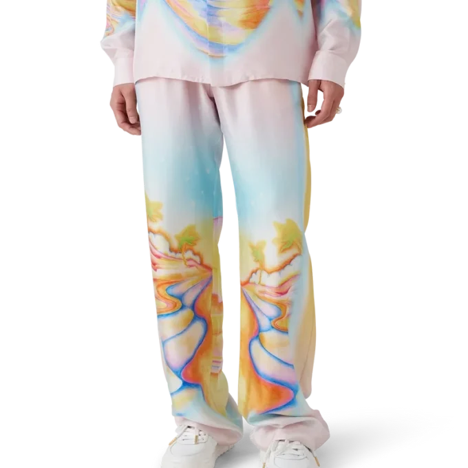 Psychedelic Nirvana Silk Trousers Psychedelic Nirvana Silk Trousers