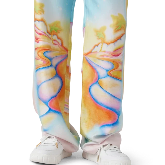 Psychedelic Nirvana Silk Trousers Psychedelic Nirvana Silk Trousers