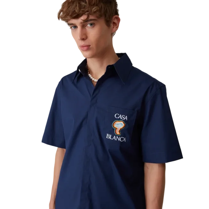 Rainbow Mushroom Short Sleeve Shirt Rainbow Mushroom Short Sleeve Shirt