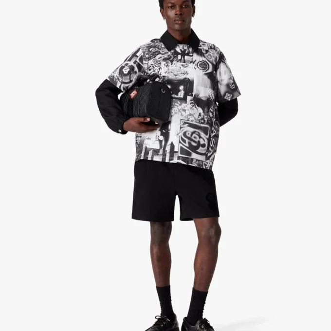 Rave Collage Short Sleeve Mesh T-Shirt Rave Collage Short Sleeve Mesh T-Shirt