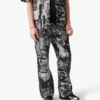 Rave Collage Straight Leg Jeans Rave Collage Straight Leg Jeans
