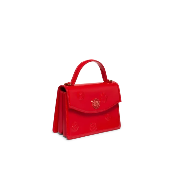 Red Emblems Mini Jeanne Bag Red Emblems Mini Jeanne Bag