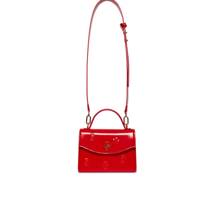Red Emblems Mini Jeanne Bag Red Emblems Mini Jeanne Bag