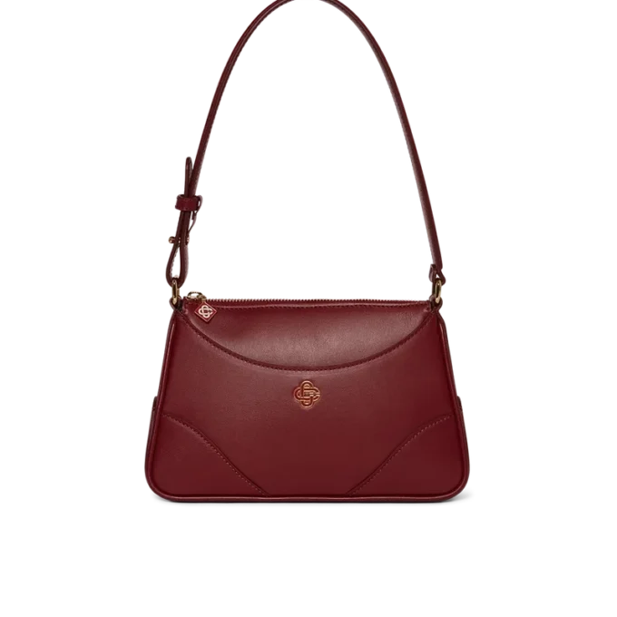 Red Jeanne Pochette Shoulder Bag