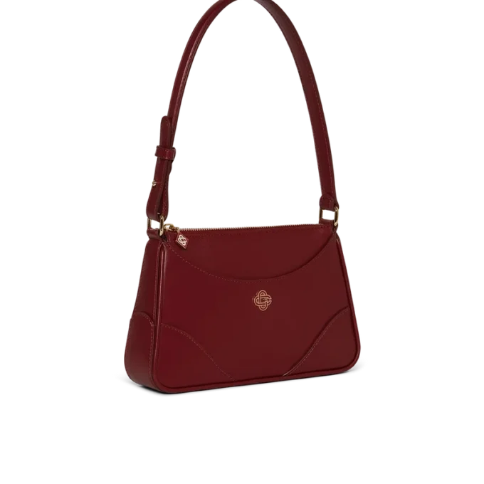 Red Jeanne Pochette Shoulder Bag
