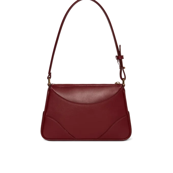 Red Jeanne Pochette Shoulder Bag