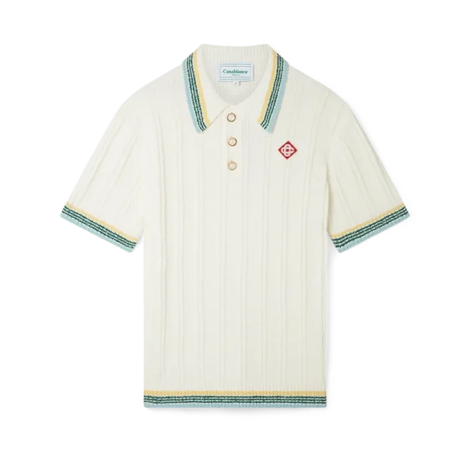 Rib Boucle Polo Shirt Rib Boucle Polo Shirt
