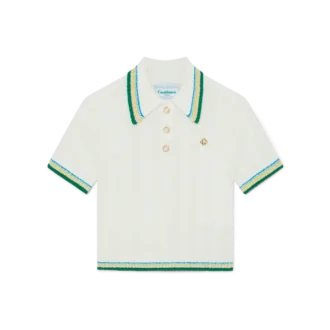 Rib Boucle Polo Shirt