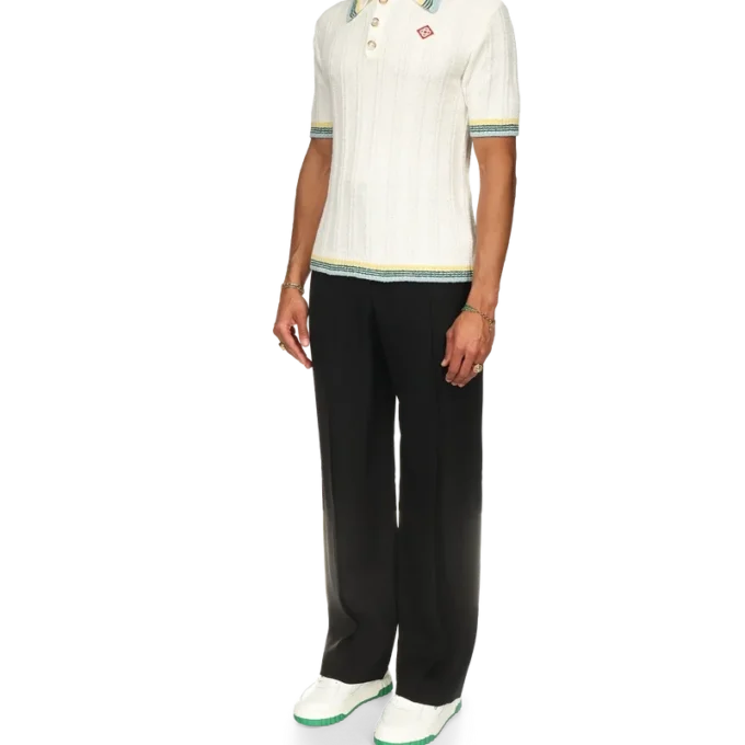 Rib Boucle Polo Shirt Rib Boucle Polo Shirt