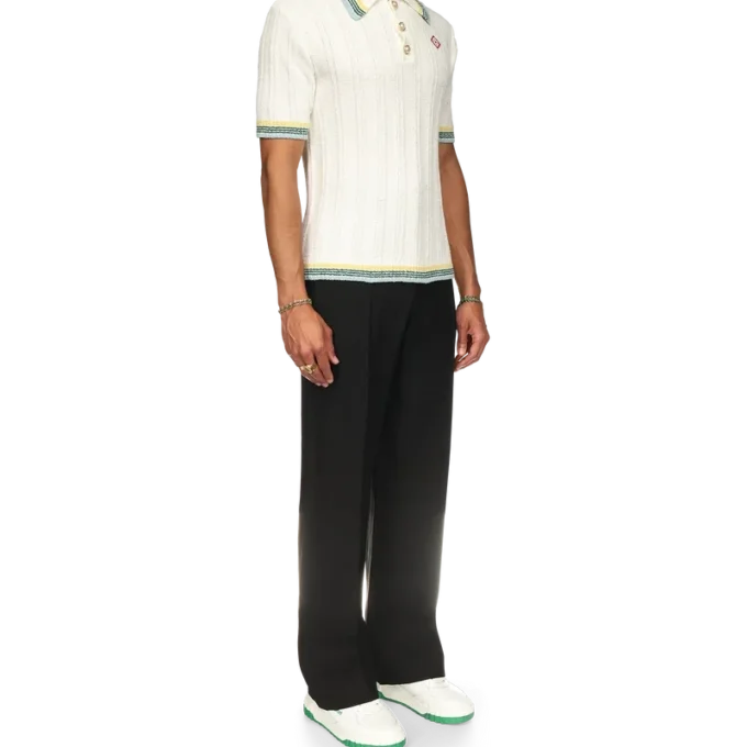 Rib Boucle Polo Shirt Rib Boucle Polo Shirt
