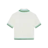 Rib Boucle Polo Shirt