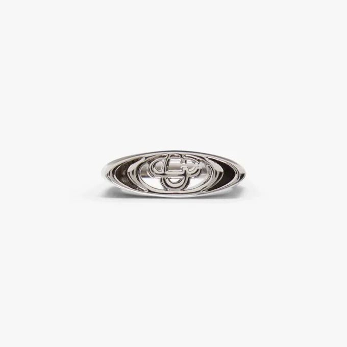 Ripple Logo Signet Ring Ripple Logo Signet Ring