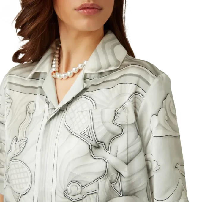 Sacred Stone Silk Shirt